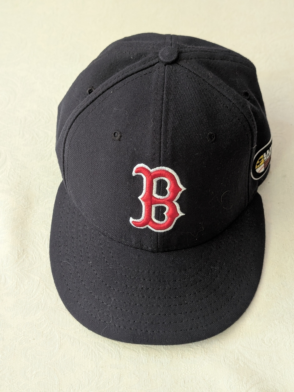 New Era 59FIFTY Boston Red Sox MLB World Series Baseball Cap Navy Size 7 1/4